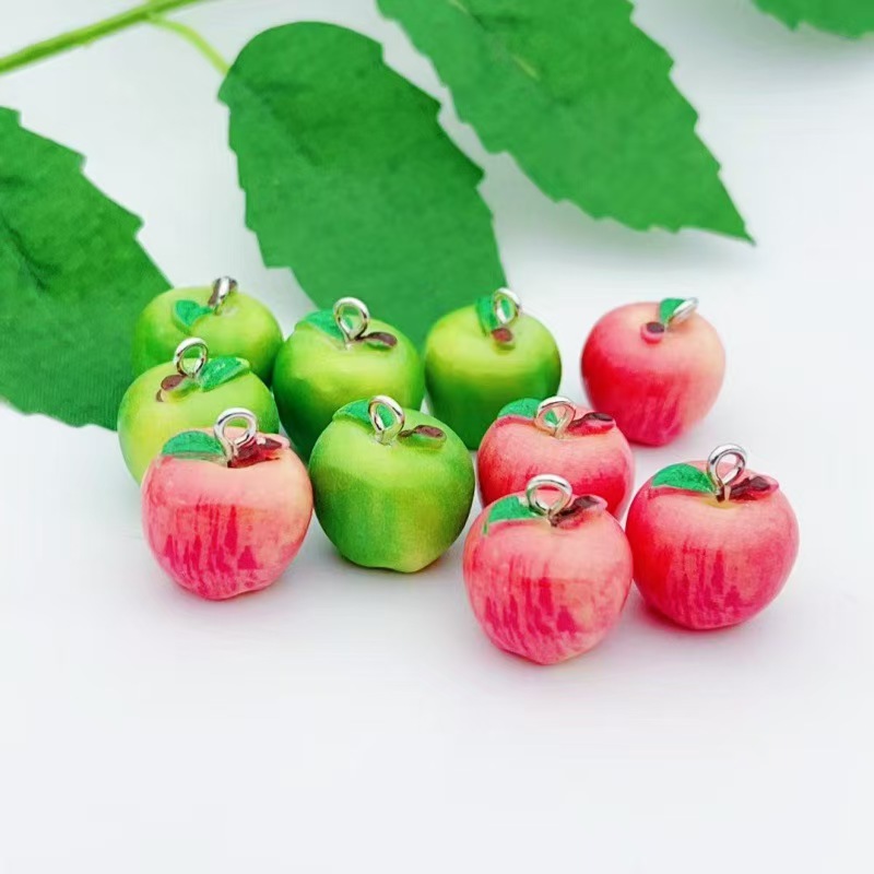 Food & Snacks Pdf - 10pcs Simulation Apple Green Red Miniature