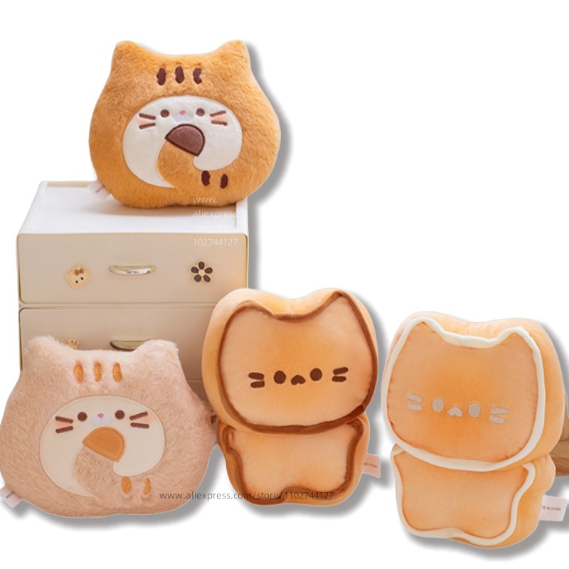 Soft Food Snacks Kids - Kawaii Soft Lifelike Butter Biscuit Cat