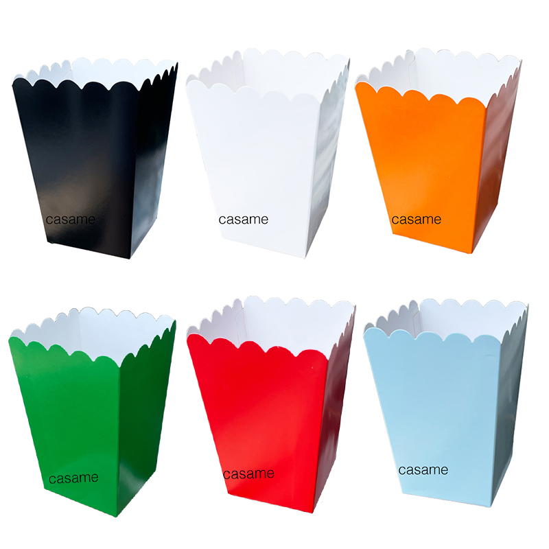Food Halloween Snacks - 12pcs Paper Candy Cartons Popcorn Box
