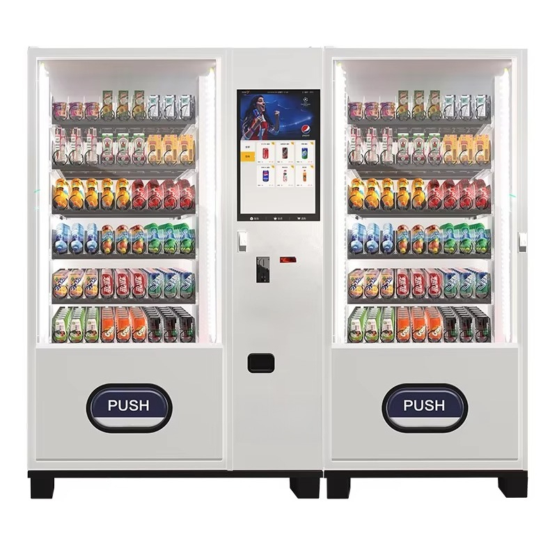 Food Snacks Drinks - Automatic Cold Drink Vending Machine Smart