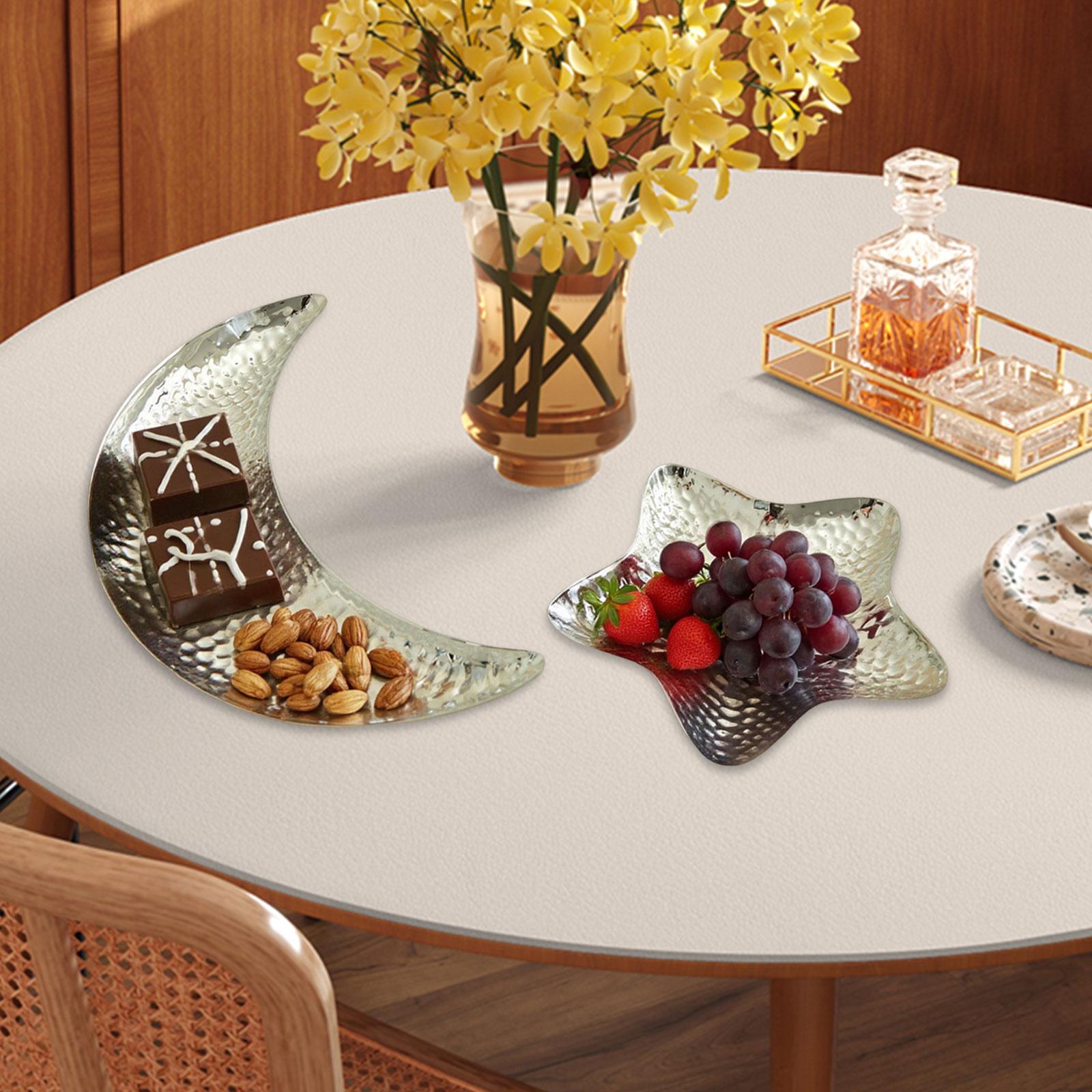 Food Snacks With Iron - Elegant Iron Tray Set for Sweets
