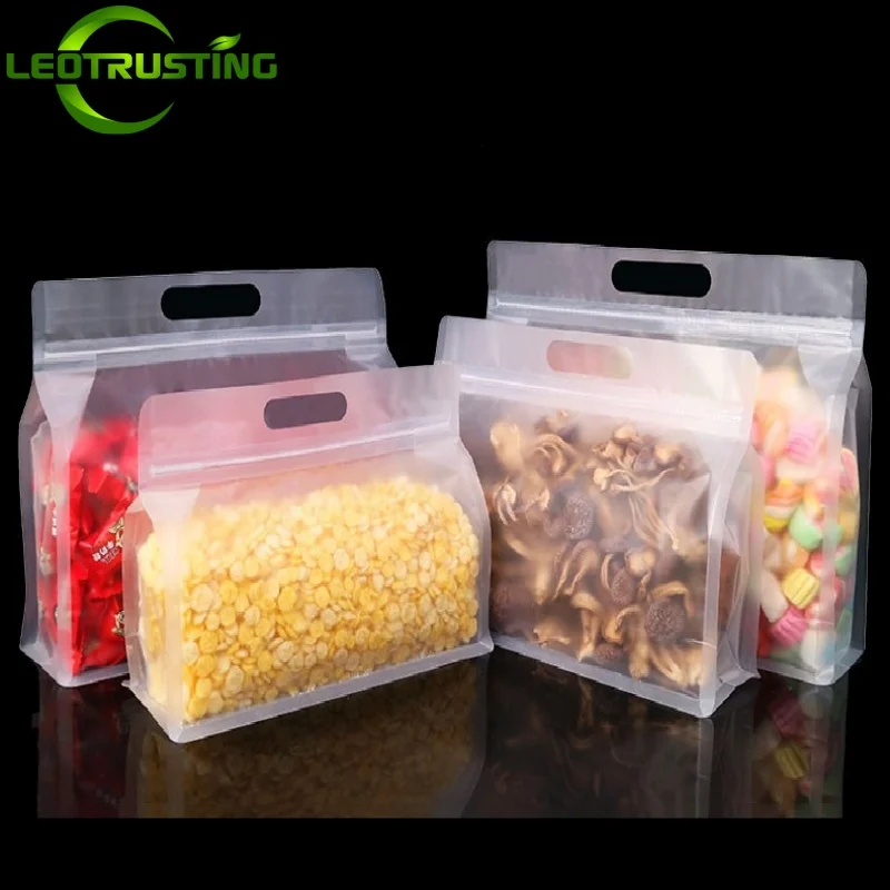 50PCS Frosted 3D Stand Up Zipl - Food Halloween Snacks 评论和价格