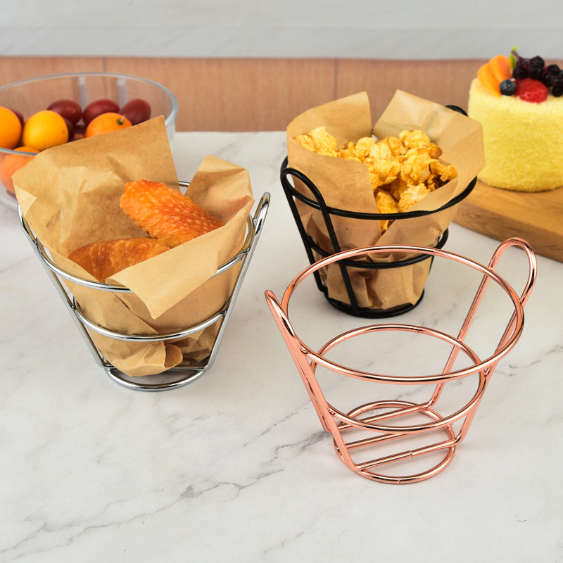 Iron small food basket Bar fri - Food Snacks With Iron 评论和价格