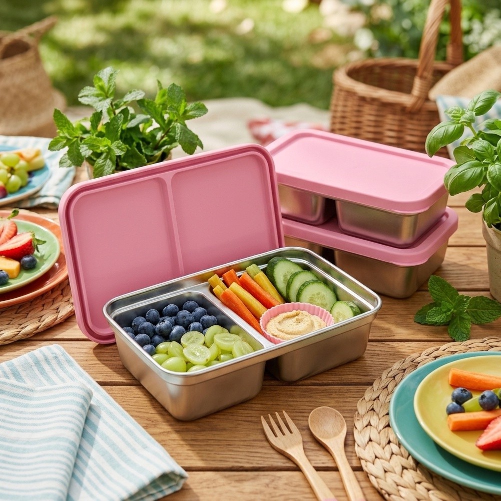 Stainless Steel Toddler Lunch  - Food Snacks For Toddlers 评论和价格