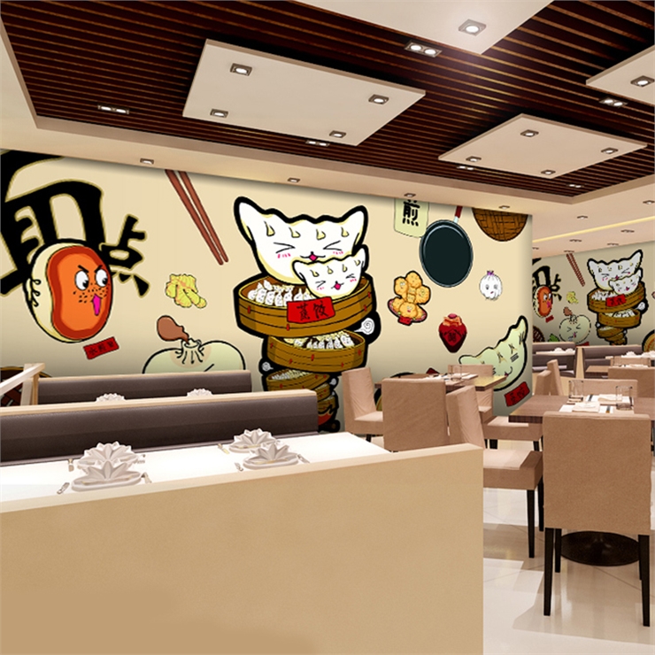 custom 3D Hand painted cartoon - Food Snacks Background 评论和价格