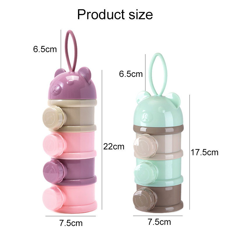 3/4 Layer Colored Milk Powder  - Food Snacks For Toddlers 评论和价格