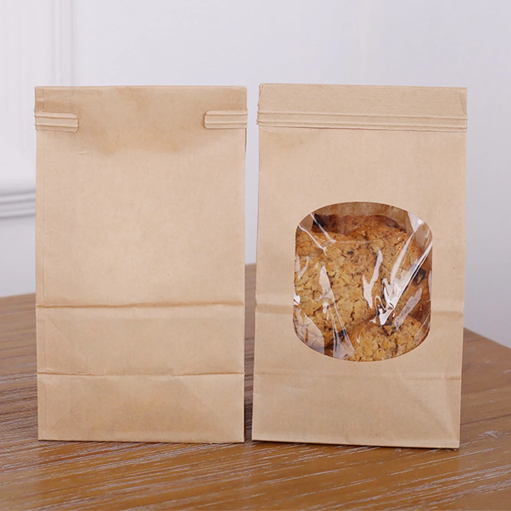 10Pcs Bakery Bags, Window Seal - Food Halloween Snacks 评论和价格