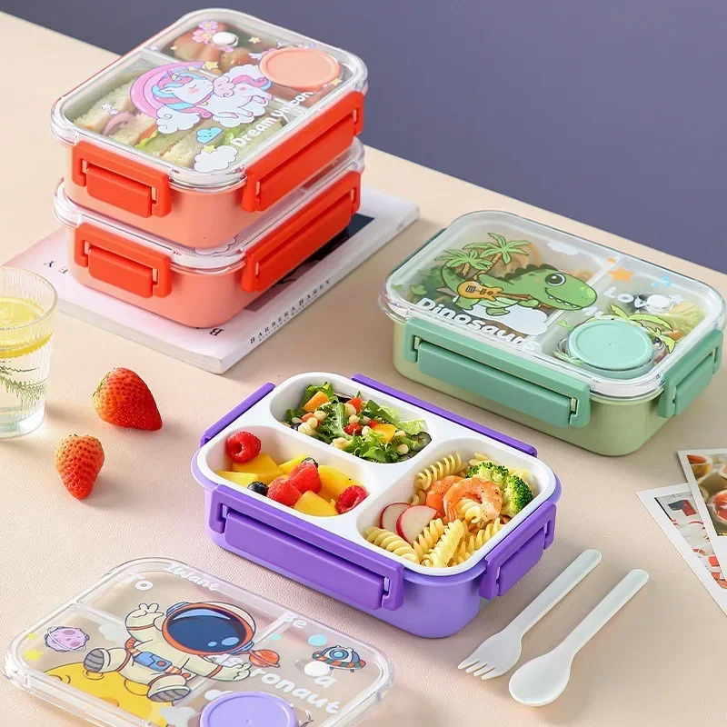 Unicorn Cartoon Bento Lunch Bo - Food Snacks For Toddlers 评论和价格