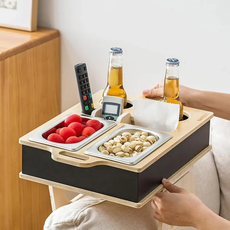 Rectangle Bamboo Tray Desktop  - Food Snacks Drinks 评论和价格