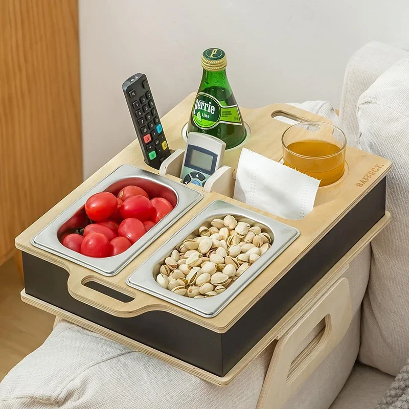 Rectangle Bamboo Tray Desktop  - Food Snacks Drinks 评论和价格