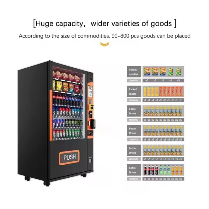 Customized Touch Screen Smart  - Food Snacks Drinks 评论和价格