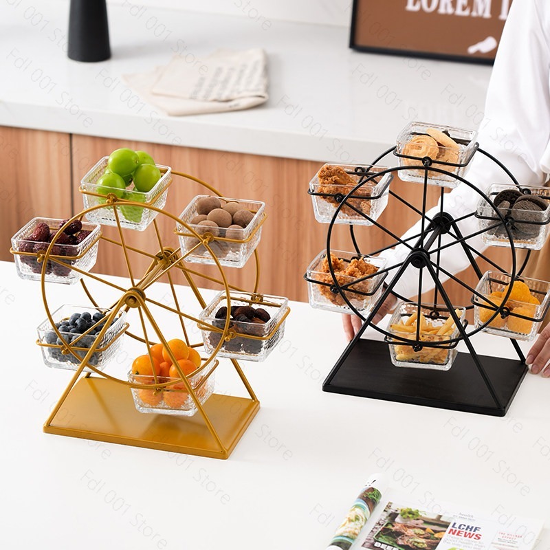 Ferris wheel rotating fruit sn - Food Snacks With Iron 评论和价格