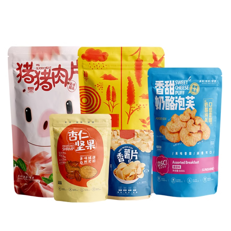 Customized Print Mylar Zipper  - Food Lovers Snacks 评论和价格