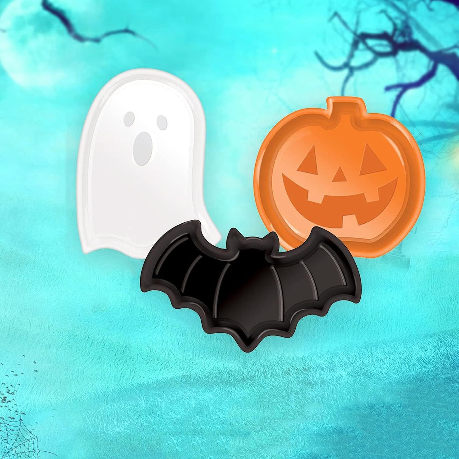 Reusable Halloween Plates Set  - Food Halloween Snacks 评论和价格