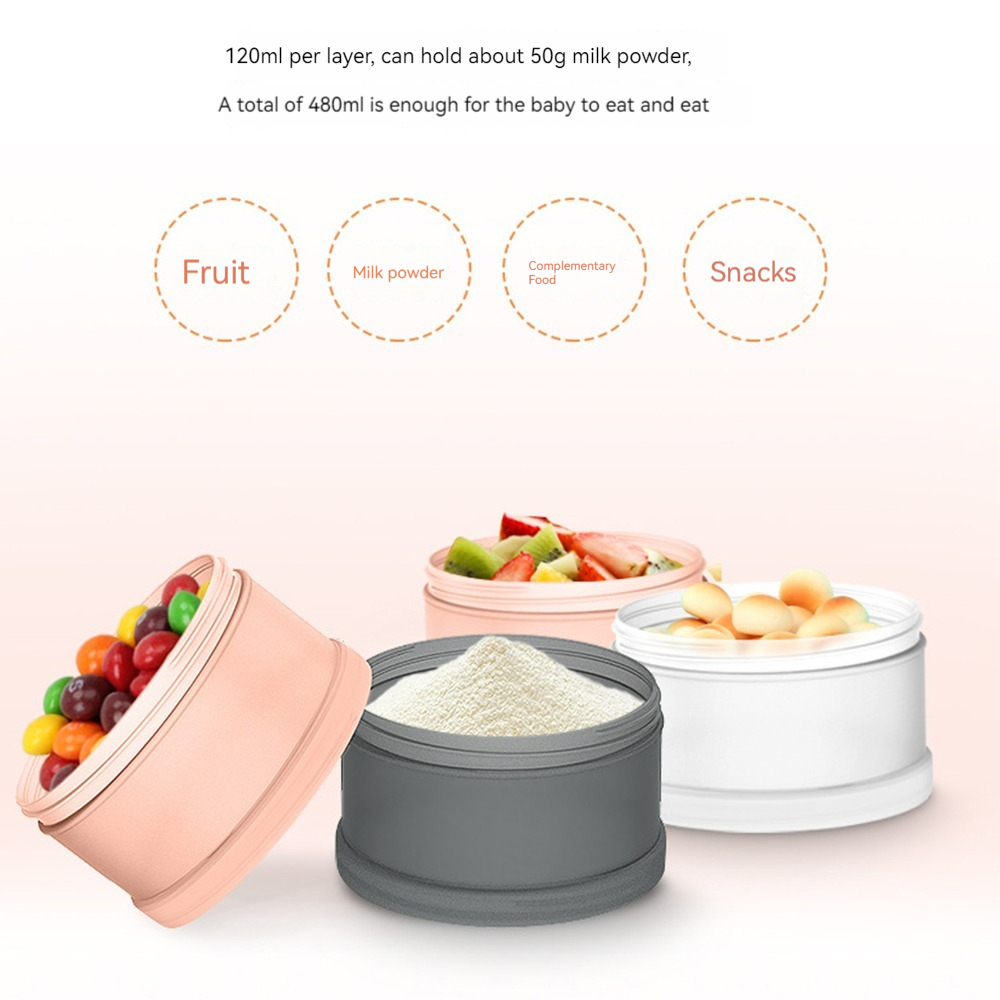 4-layer portable baby food sto - Food Snacks For Toddlers 评论和价格