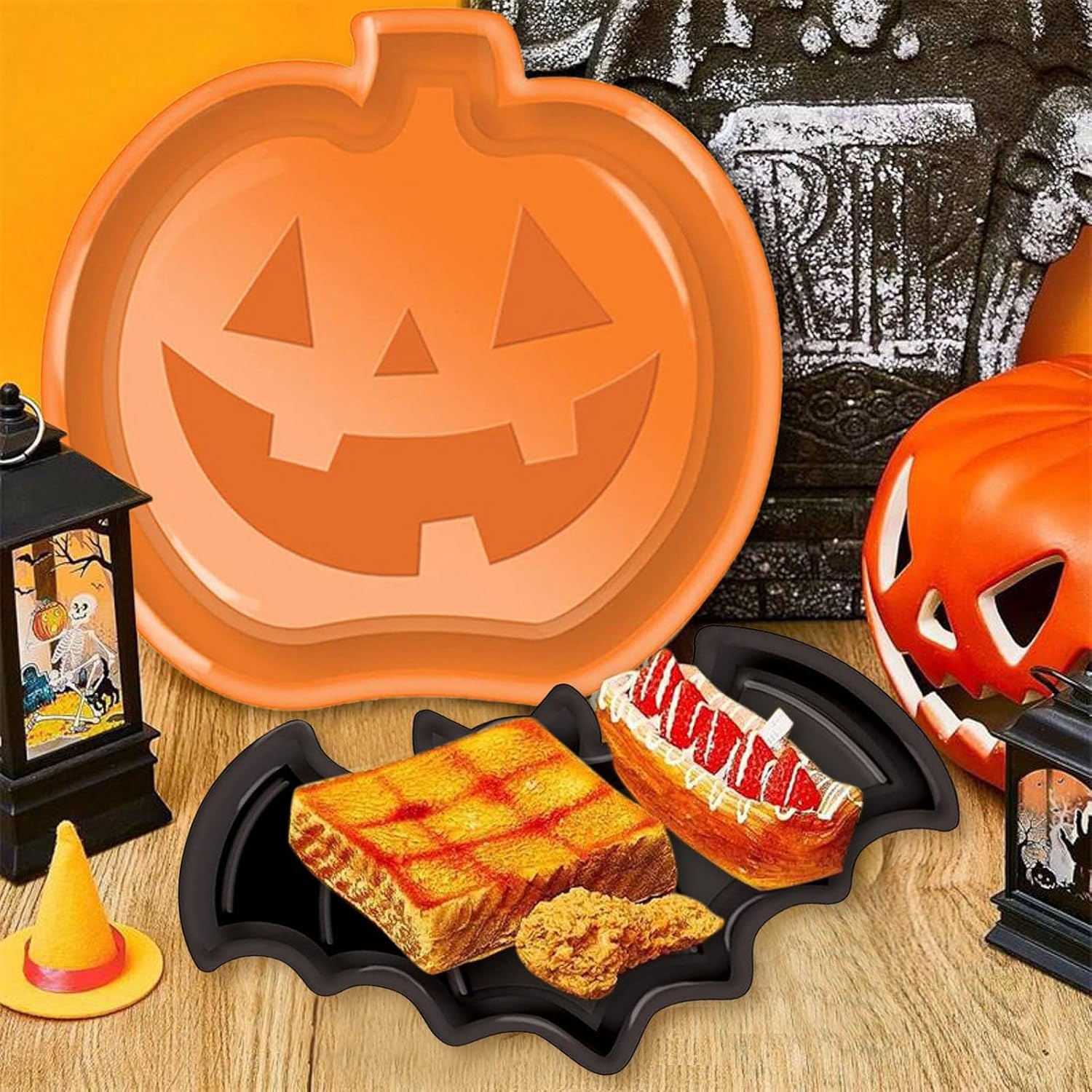 Cute Shaped Halloween Serving  - Food Halloween Snacks 评论和价格