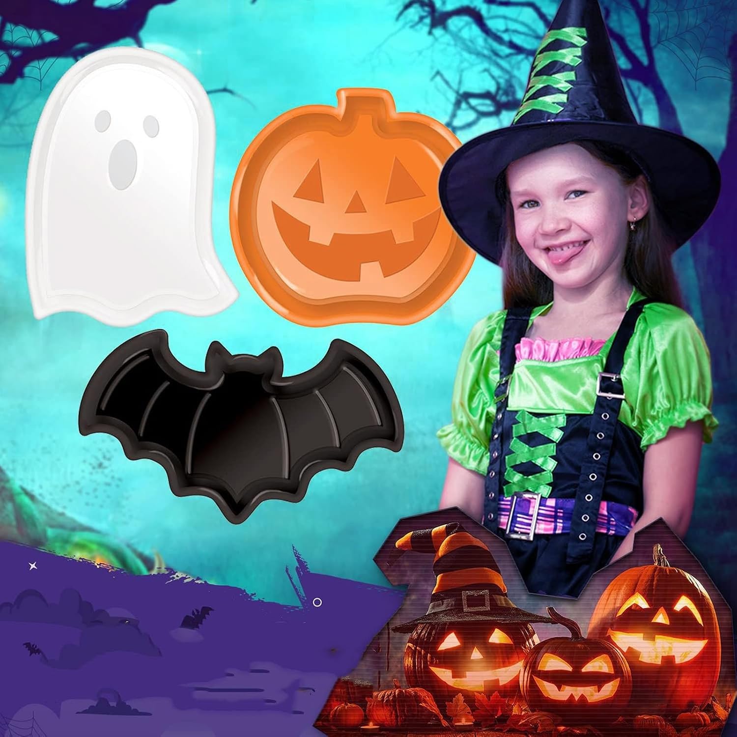 Cute Shaped Halloween Serving  - Food Halloween Snacks 评论和价格