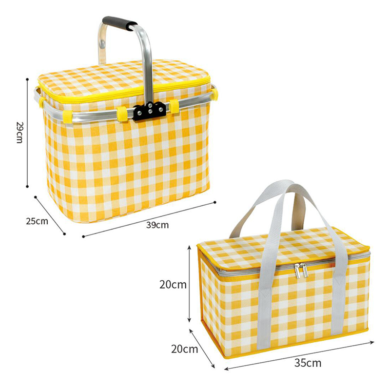 Retro Pastoral Lunch Bag Foldi - Food Snacks Drinks 评论和价格