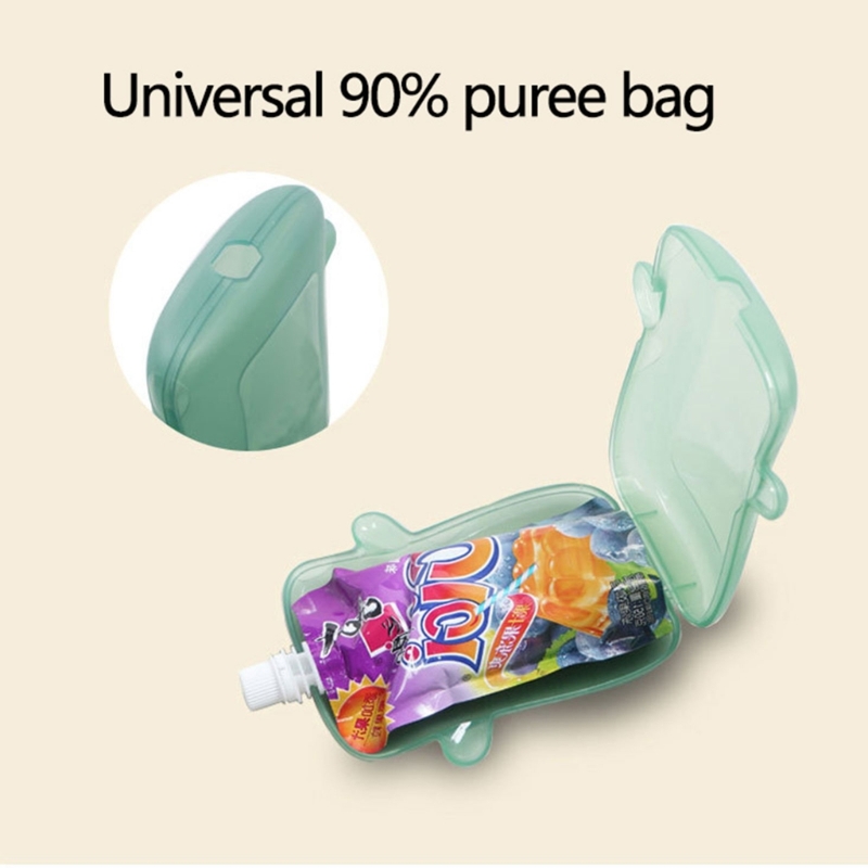 Convenient Food Pouch Holder M - Food Snacks For Toddlers 评论和价格