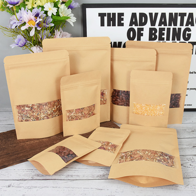20/50pcs Kraft Paper Zip Lock  - Food Halloween Snacks 评论和价格