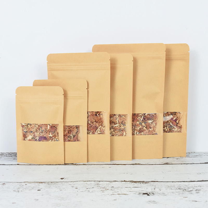 20/50pcs Kraft Paper Zip Lock  - Food Halloween Snacks 评论和价格