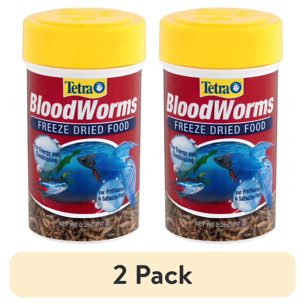 Freeze Dried Bloodworms Fish F - Food Snacks With Protein 评论和价格