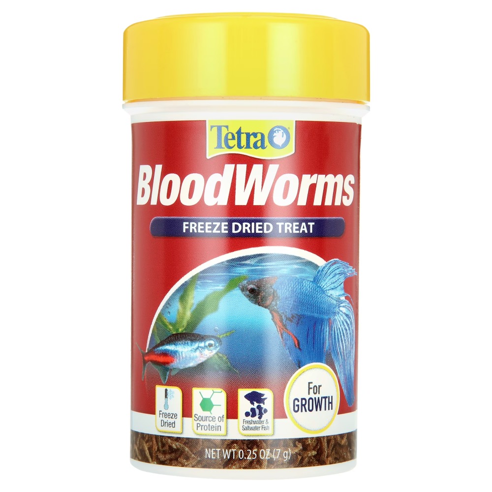 Freeze Dried Bloodworms Fish F - Food Snacks With Protein 评论和价格
