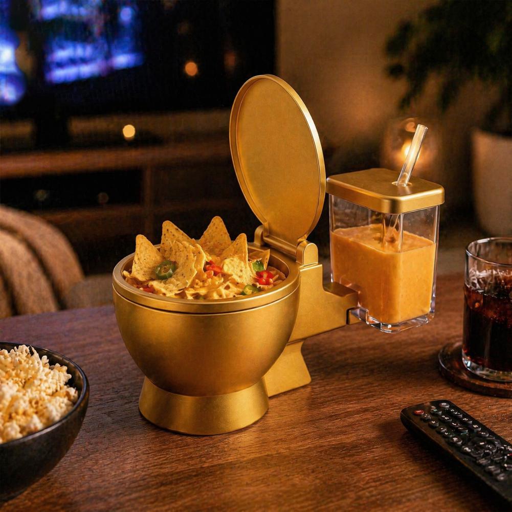 Toilet Shaped Ramen Bowl Set,  - Food Snacks Drinks 评论和价格