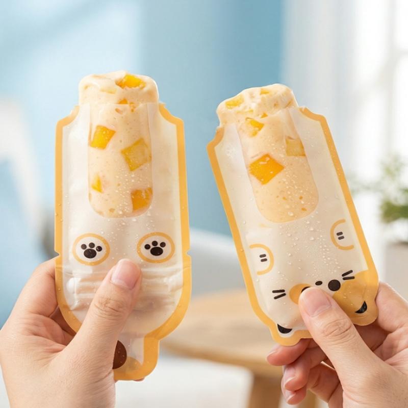 20 Pcs Cute Cartoon DIY Ice Po - Food Snacks For Toddlers 评论和价格