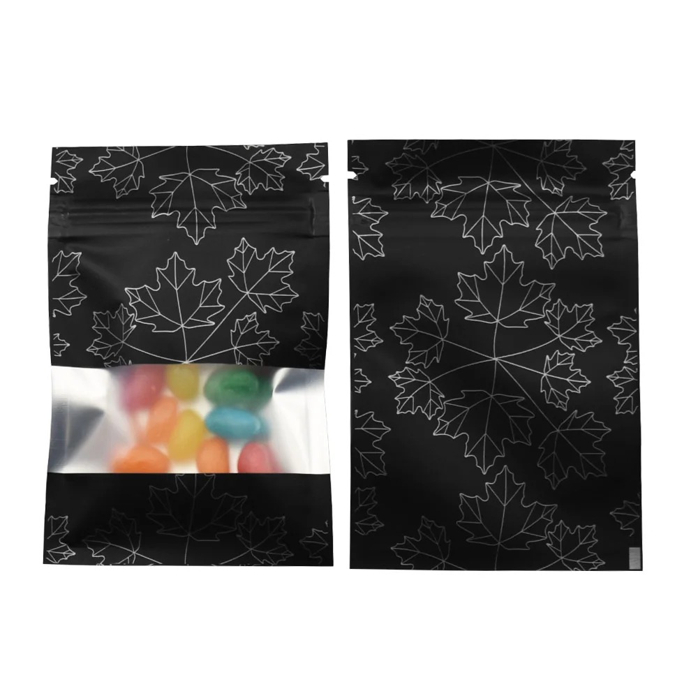 100Pcs Zip Lock Mylar Foil Bag - Food Halloween Snacks 评论和价格