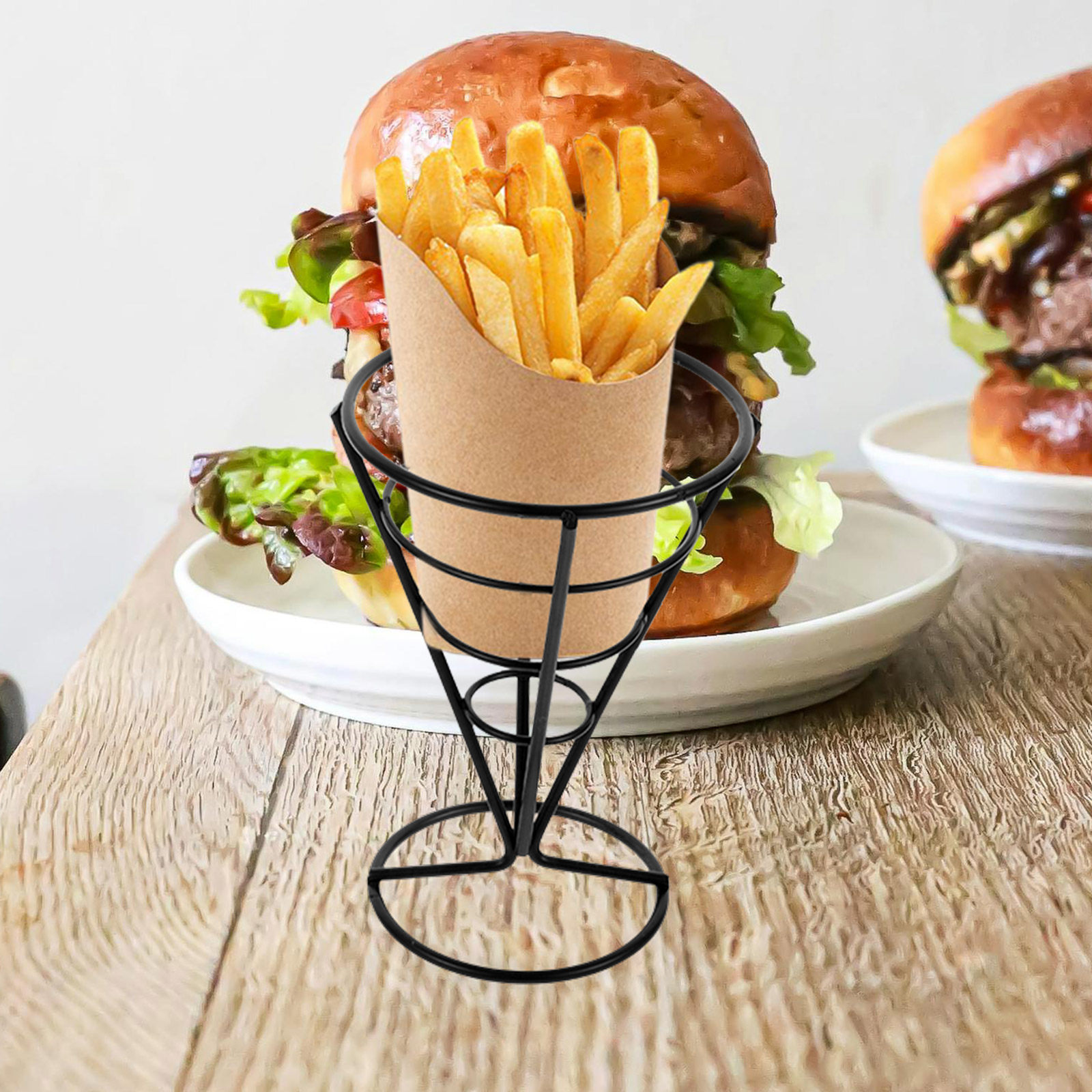 2Pcs French Fries Basket Iron  - Food Snacks With Iron 评论和价格