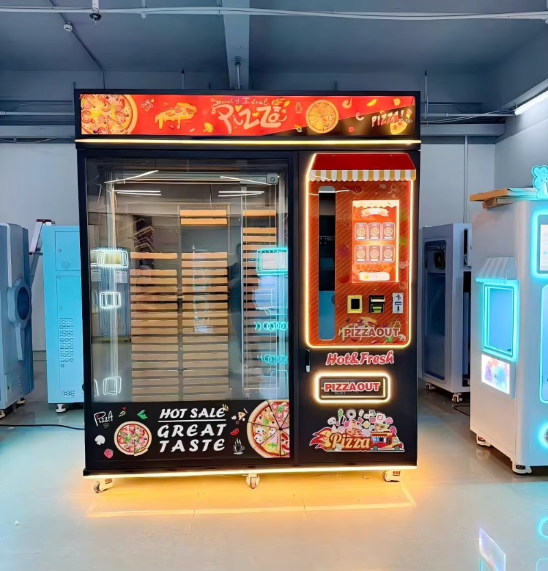 Ready Meal Pizza Vending Cabin - Food Snacks Corner 评论和价格