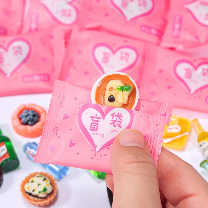 Random Style Bag Miniature Foo - Food Snacks Drinks 评论和价格
