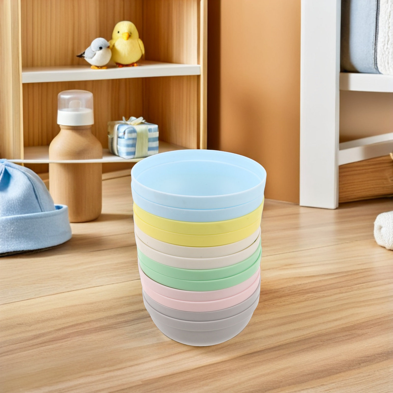 12Pcs Baby Food Bowls Plastic  - Food Snacks For Toddlers 评论和价格
