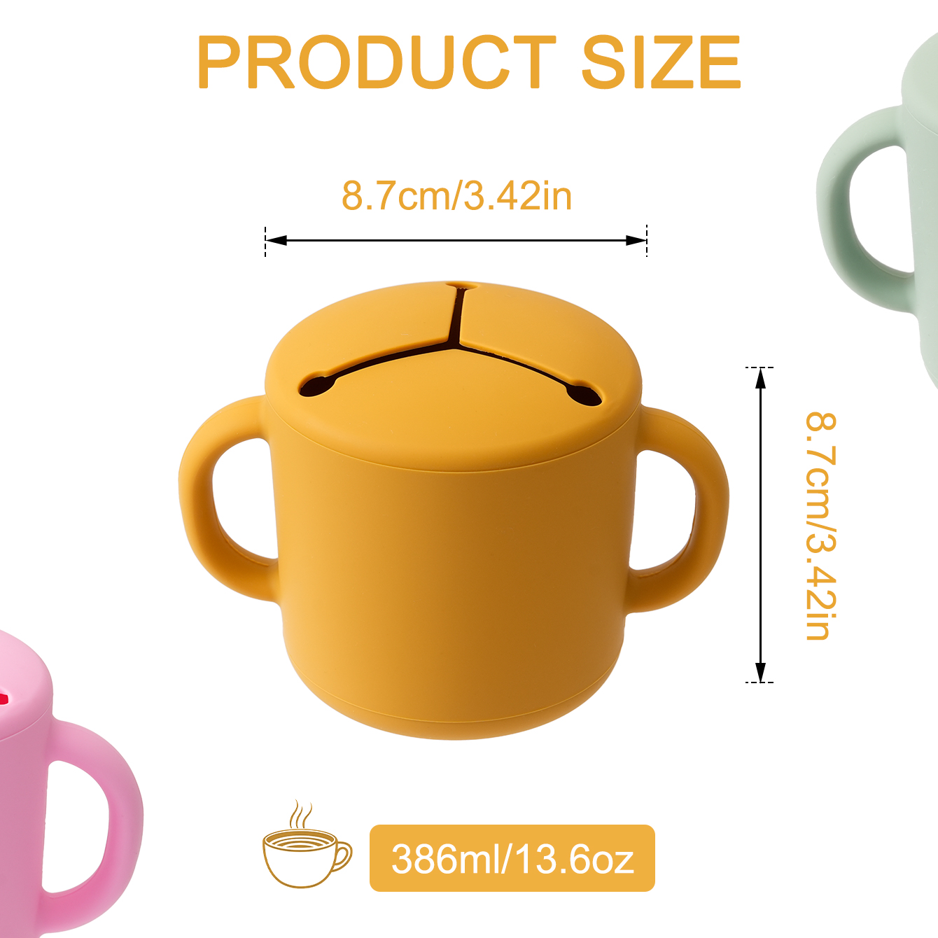 Color Kids 1PCS Silicone Baby  - Food Snacks For Toddlers 评论和价格